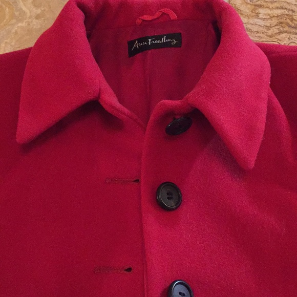 Ann Freedberg wool/cashmere blend w/dark buttons - Picture 2 of 7